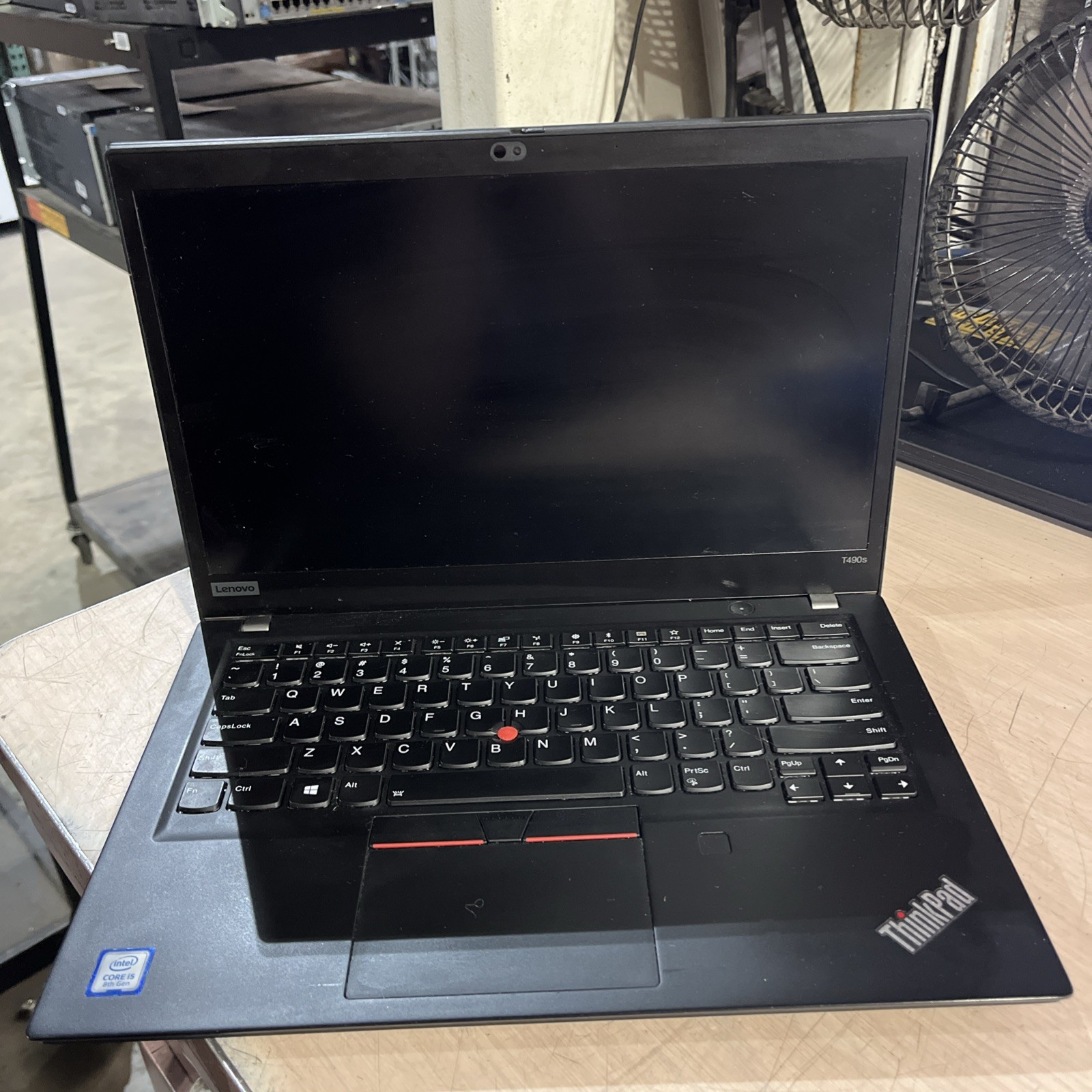 LENOVO THINKPAD T490S INTEL CORE I5 8TH GEN 1.60GHZ 16GB RAM NO HD