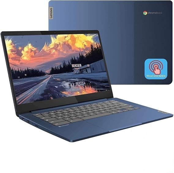 2026 Lenovo Slim 3 Chromebook 14″FHD Touch Laptop computer 4GB RAM 320GB emmc