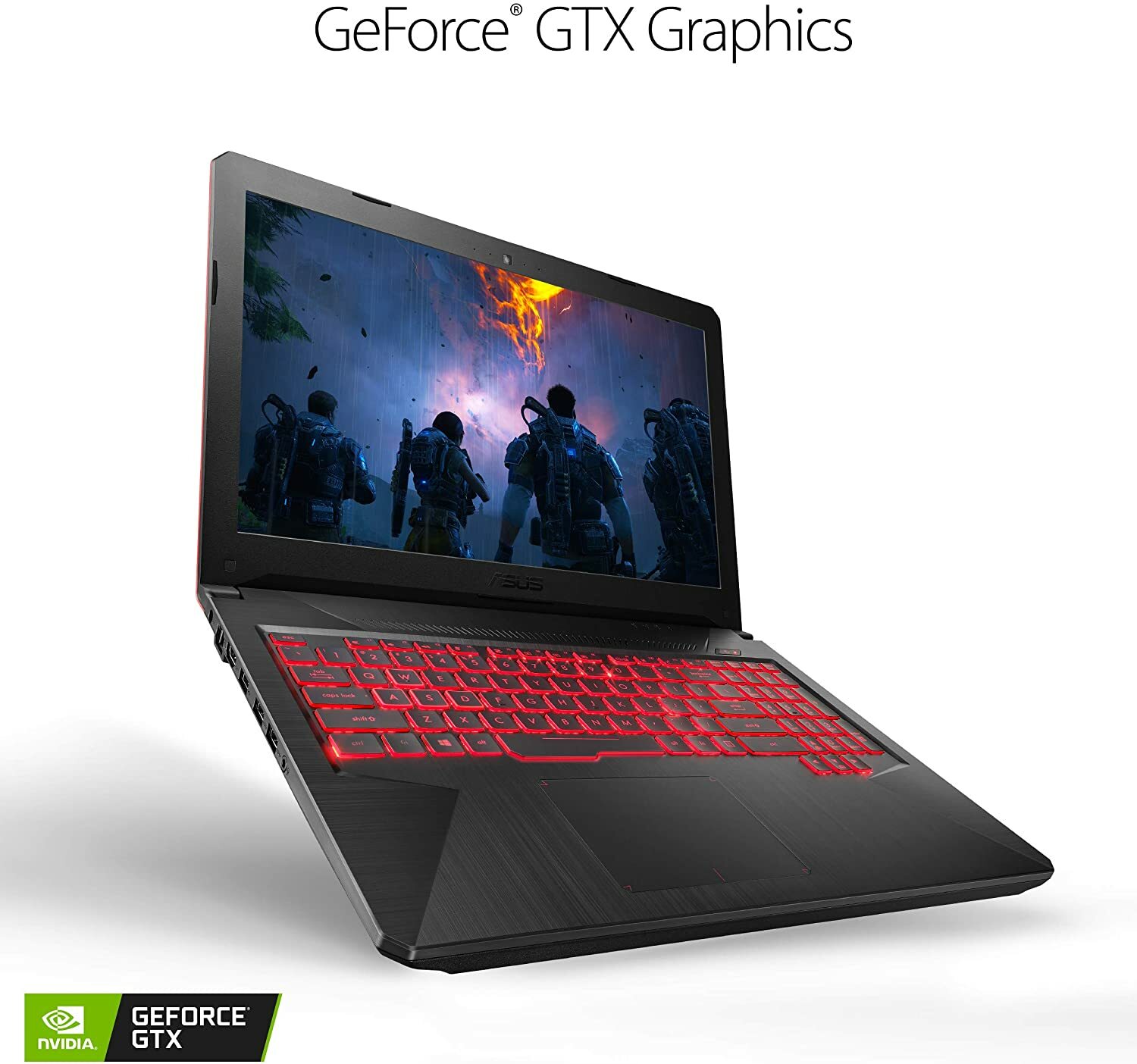 NEW ASUS TUF FX504GM-ES74 15.6″ 120Hz 1TBHDD+256GBSSD, Intel i7, GTX1060 6GB