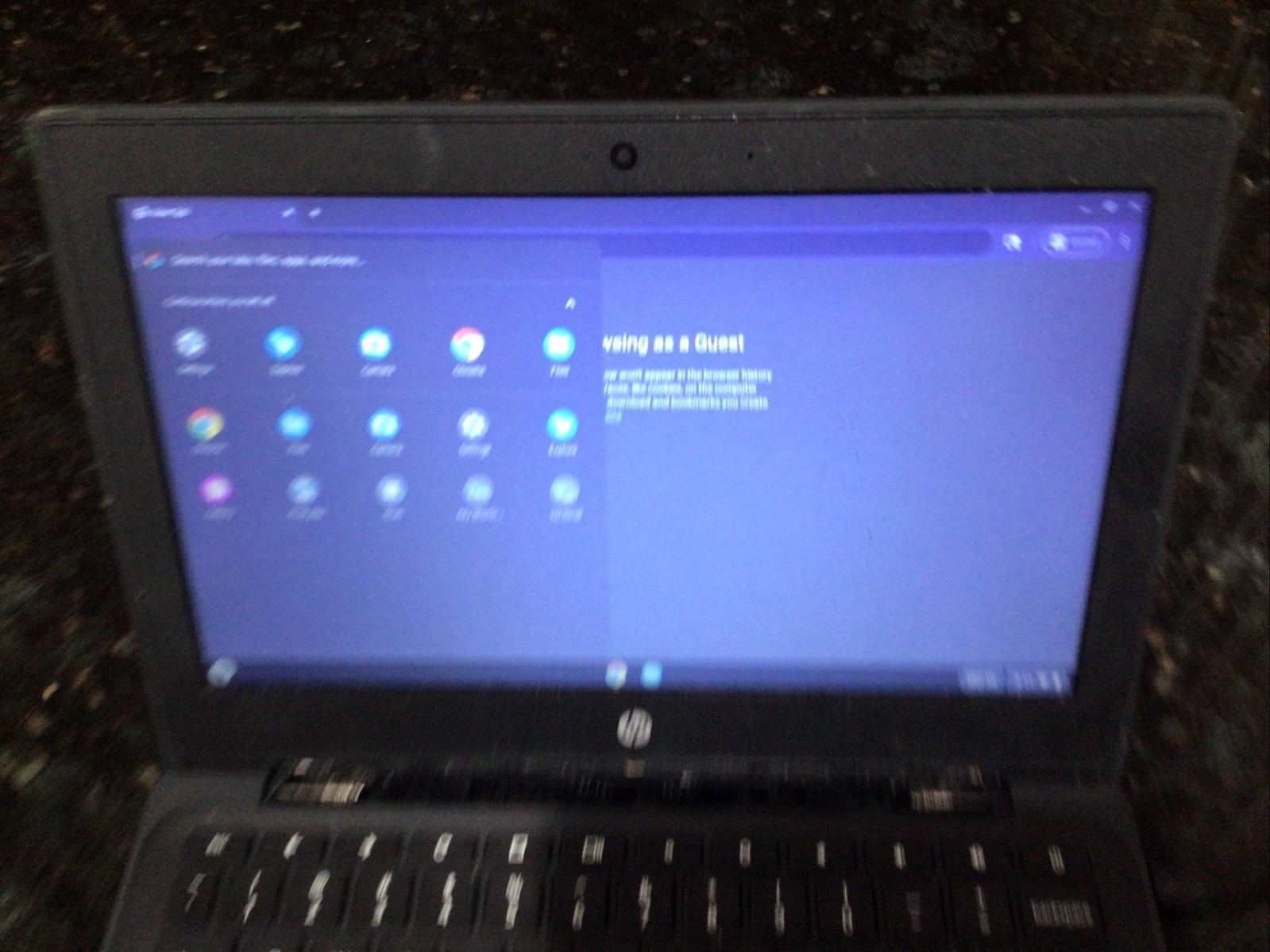HP Chromebook 11MK G9 EE 11.6″ 32GB 4GB MT8183 Black Includes Power Supply