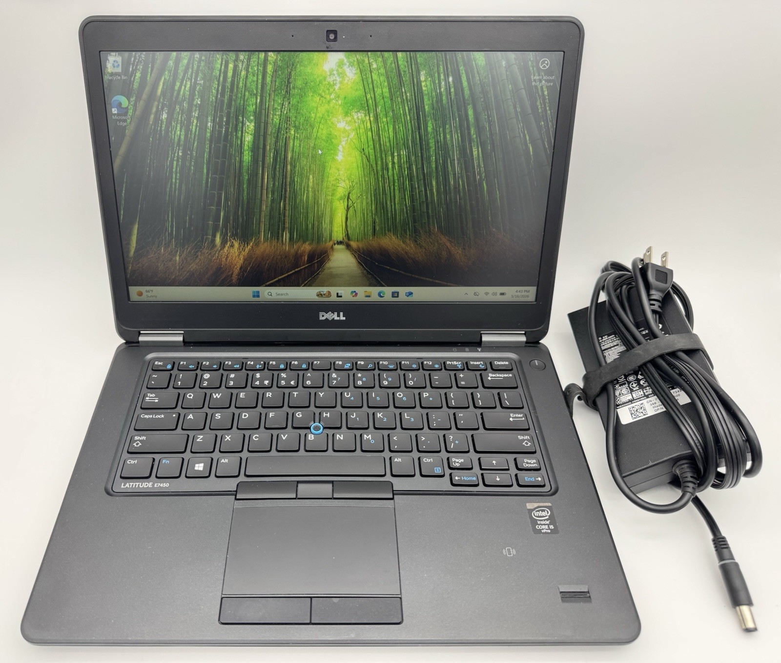Dell Latitude E7450 Intel i5-5300U@2.30GHz, 12GB Ram, 256GB SSD, New Batt, Win11