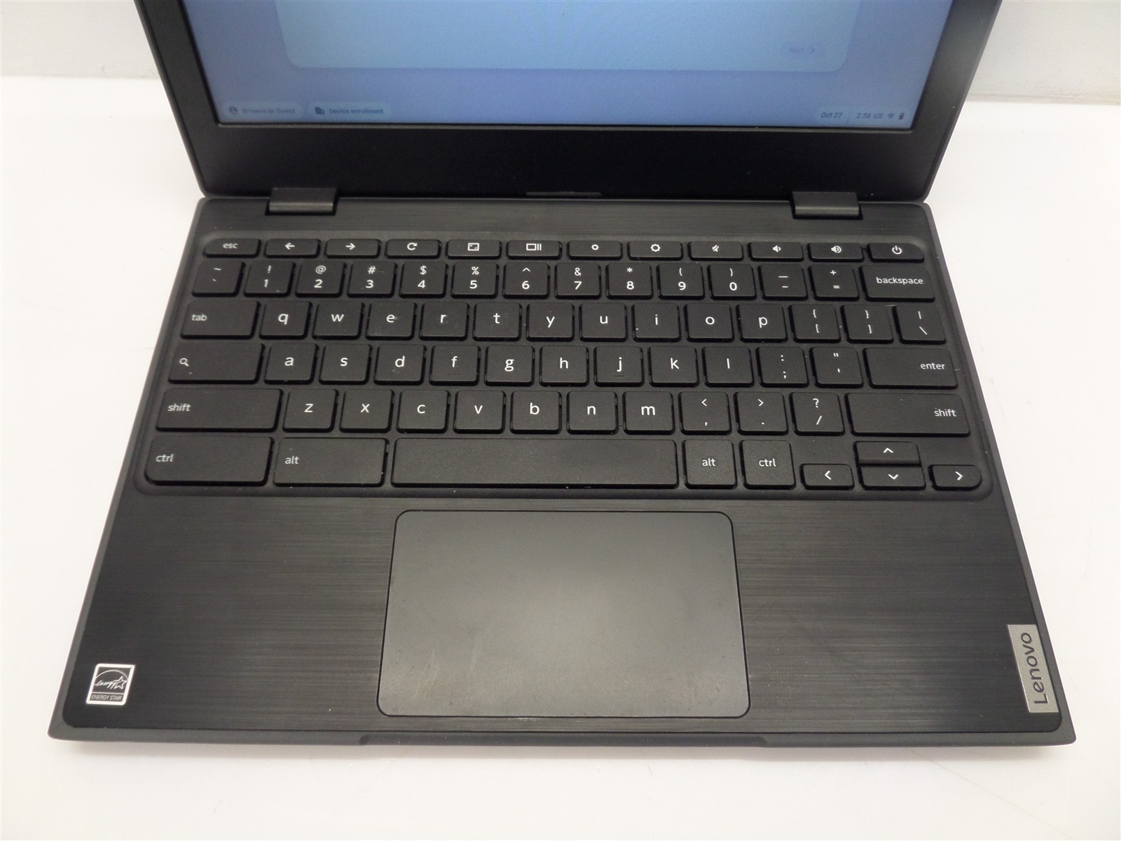 Lenovo 100e Chromebook 2nd Gen MTK 81QB MT8173C 1.8GHz CPU 4GB RAM 32GB eMMC