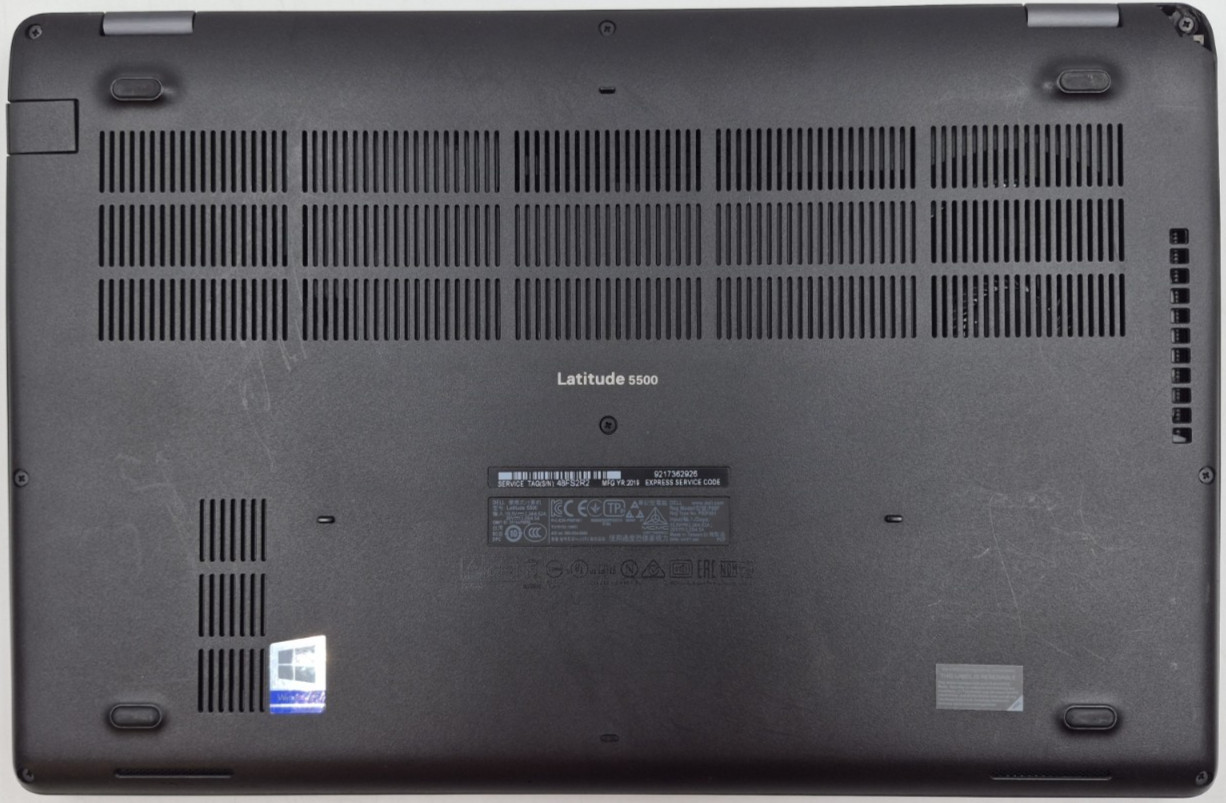 Dell Latitude 5500 Laptop i5-8365U 1.60GHz 16GB RAM 256GB NVMe SSD Win 11 Pro
