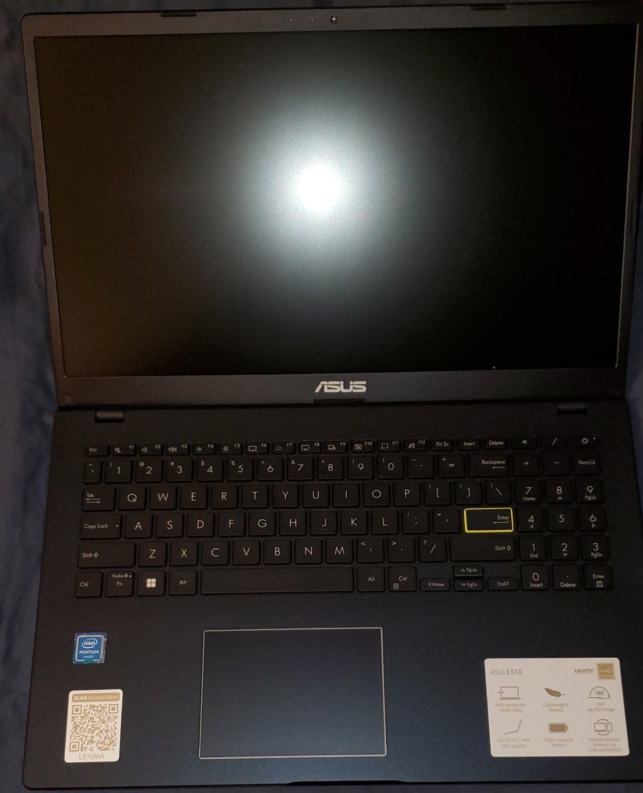 ASUS VivoBook 15.6″ FHD Pentium N5030 Intel UHD Graphics 605 4GB RAM 128GB SSD