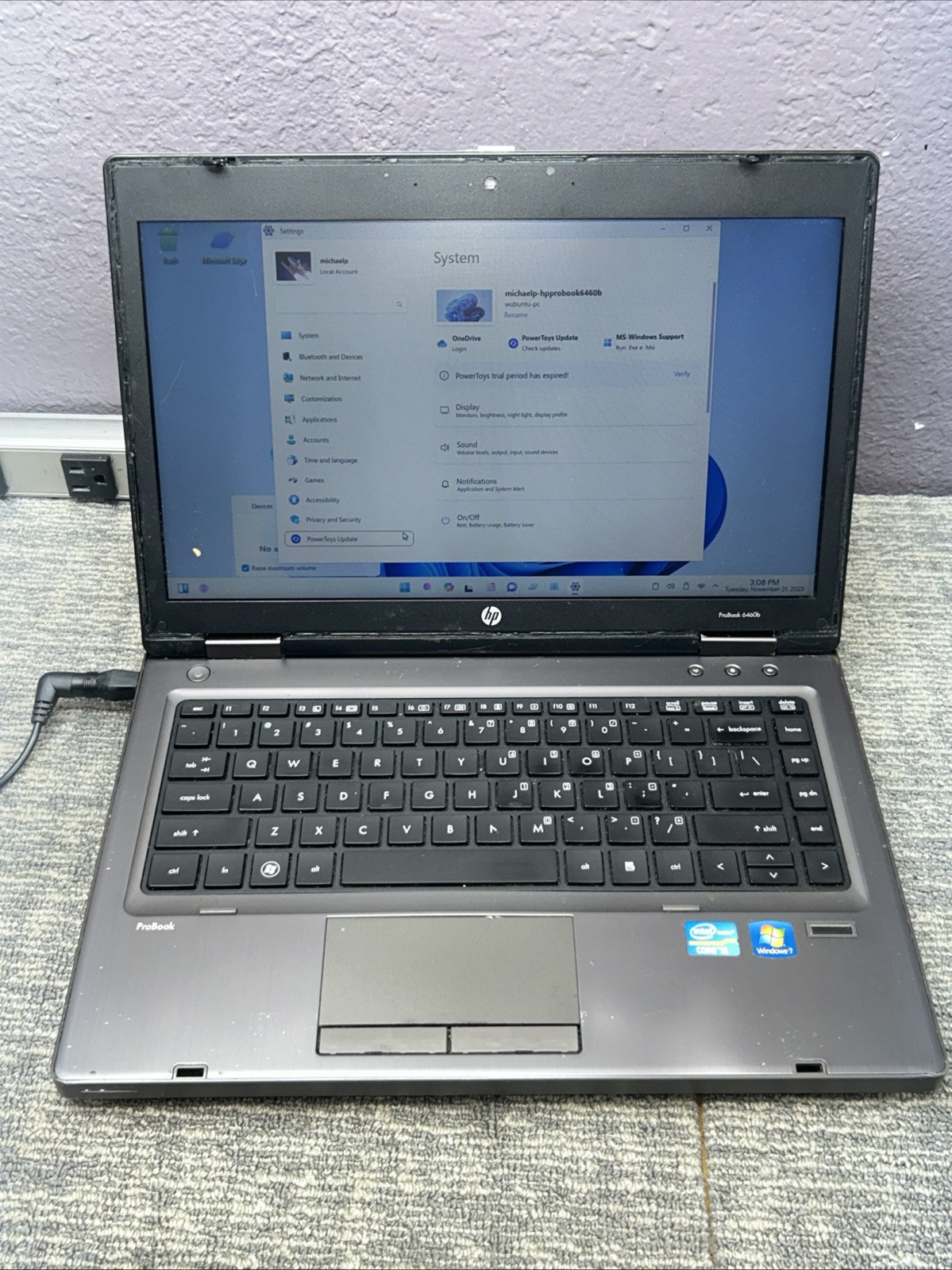 HP Probook 6460b Intel Core i5 14” Windows 8428