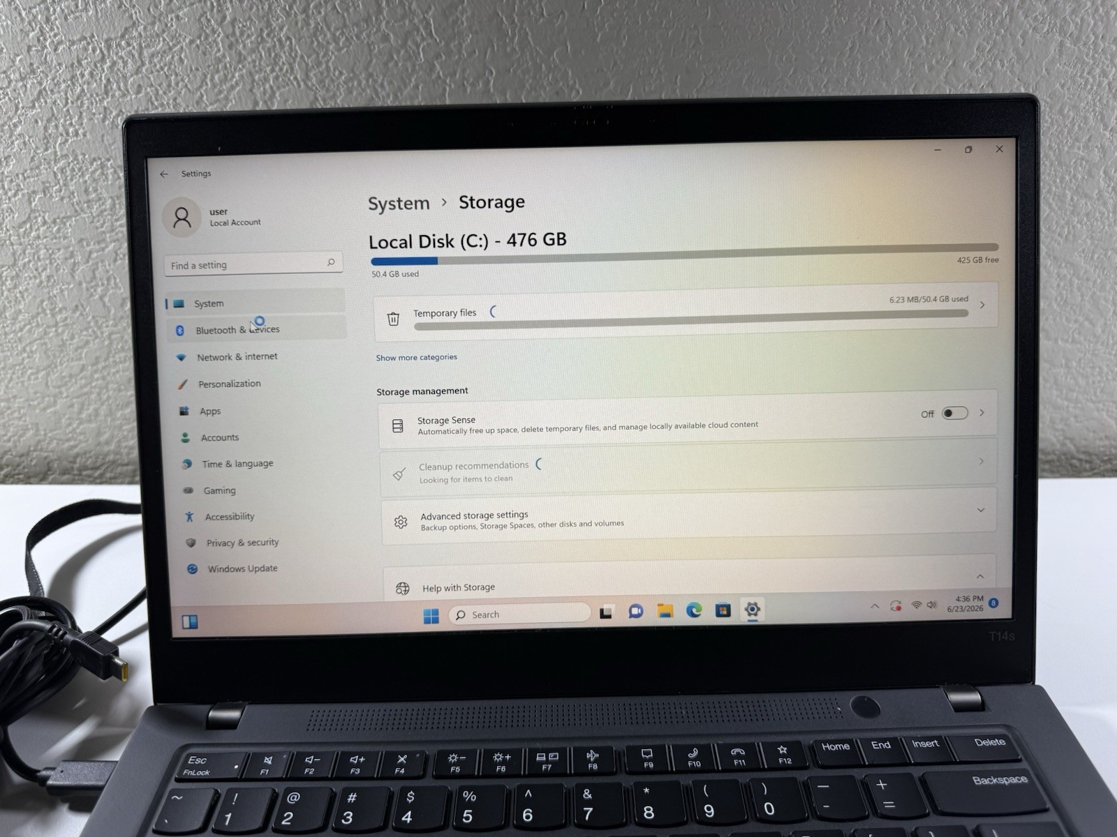 Lenovo ThinkPad T14s Gen 2 i7-1185G7 32GB 14″ 512GB WWAN 4G Touch No Battery