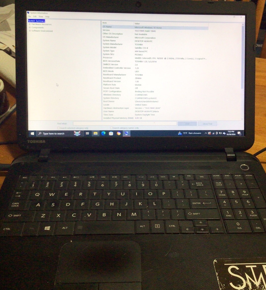 lot 3 laptop lenovo gateway Toshiba working See All Pictures 3 Free Shipp U.s.