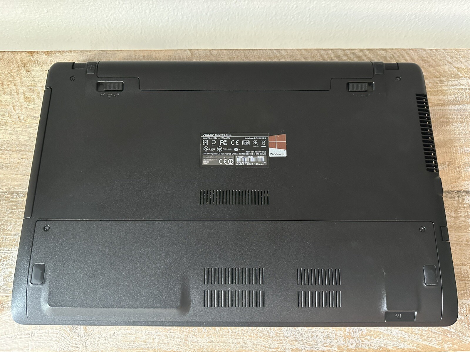 ASUS Laptop R510L, Intel i5 4210U, 240GB SSD, 8GB RAM, HDMI, Win 11 Home