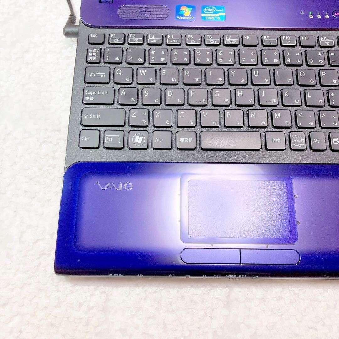 i5 VAIO Blu-ray Large Capacity 750GB Blue Laptop WEB Camera Home appliances