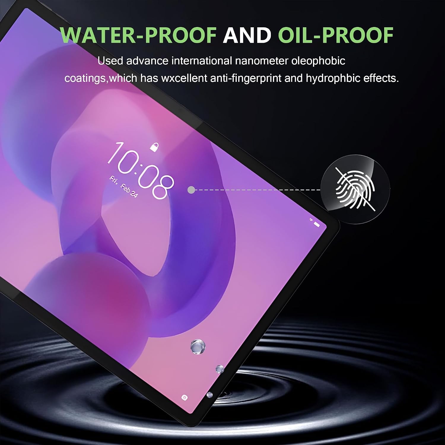 Lenovo 12.7 inch Screen Protector – Tempered Glass, 9H Hardness, Anti-Scratch, C
