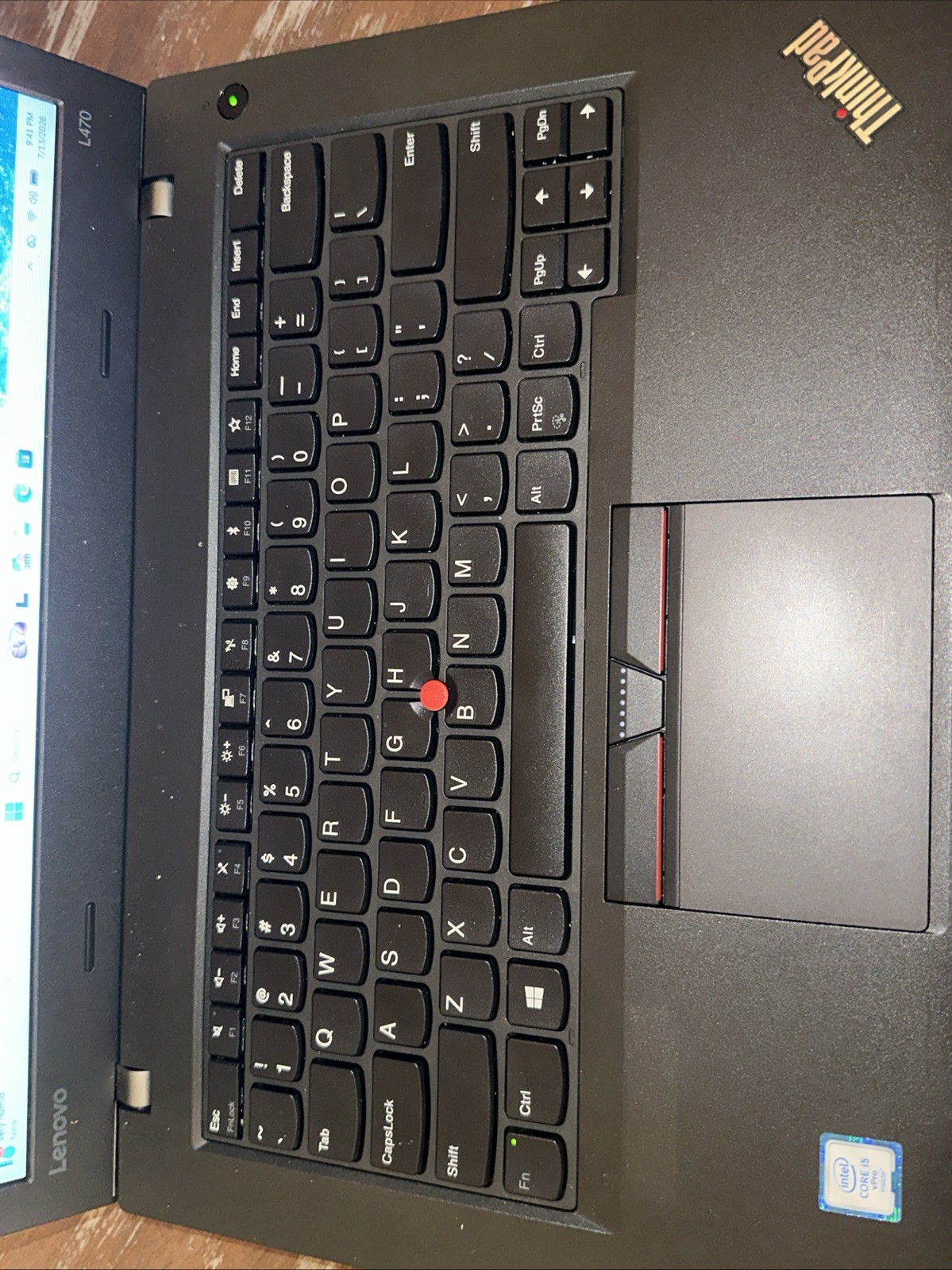 Lenovo Thinkpad L470 14” i5-6300U 2.40GHz 8GB RAM 256GB SSD W11 Pro