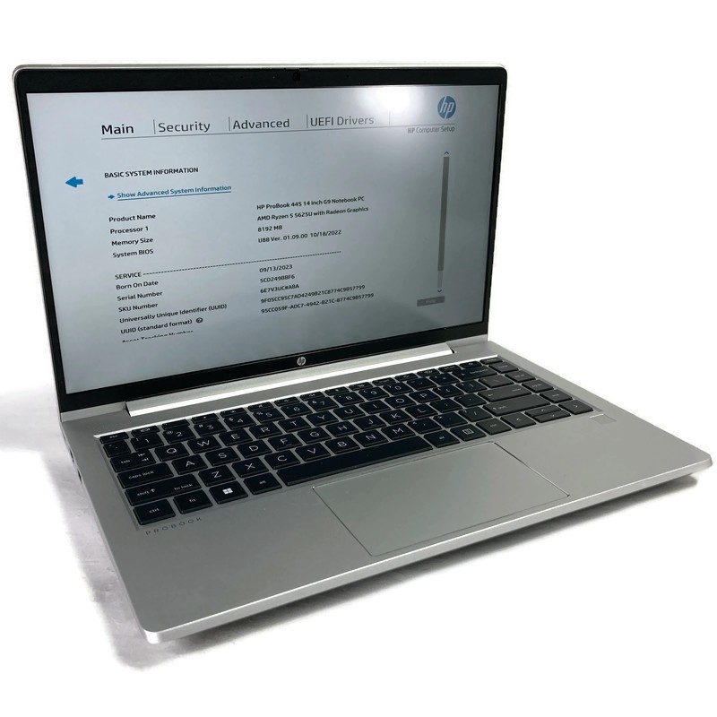 HP ProBook 445 G9 14″ Laptop Ryzen 5 5625U 2.3GHz – 8GB Ram – No Drive