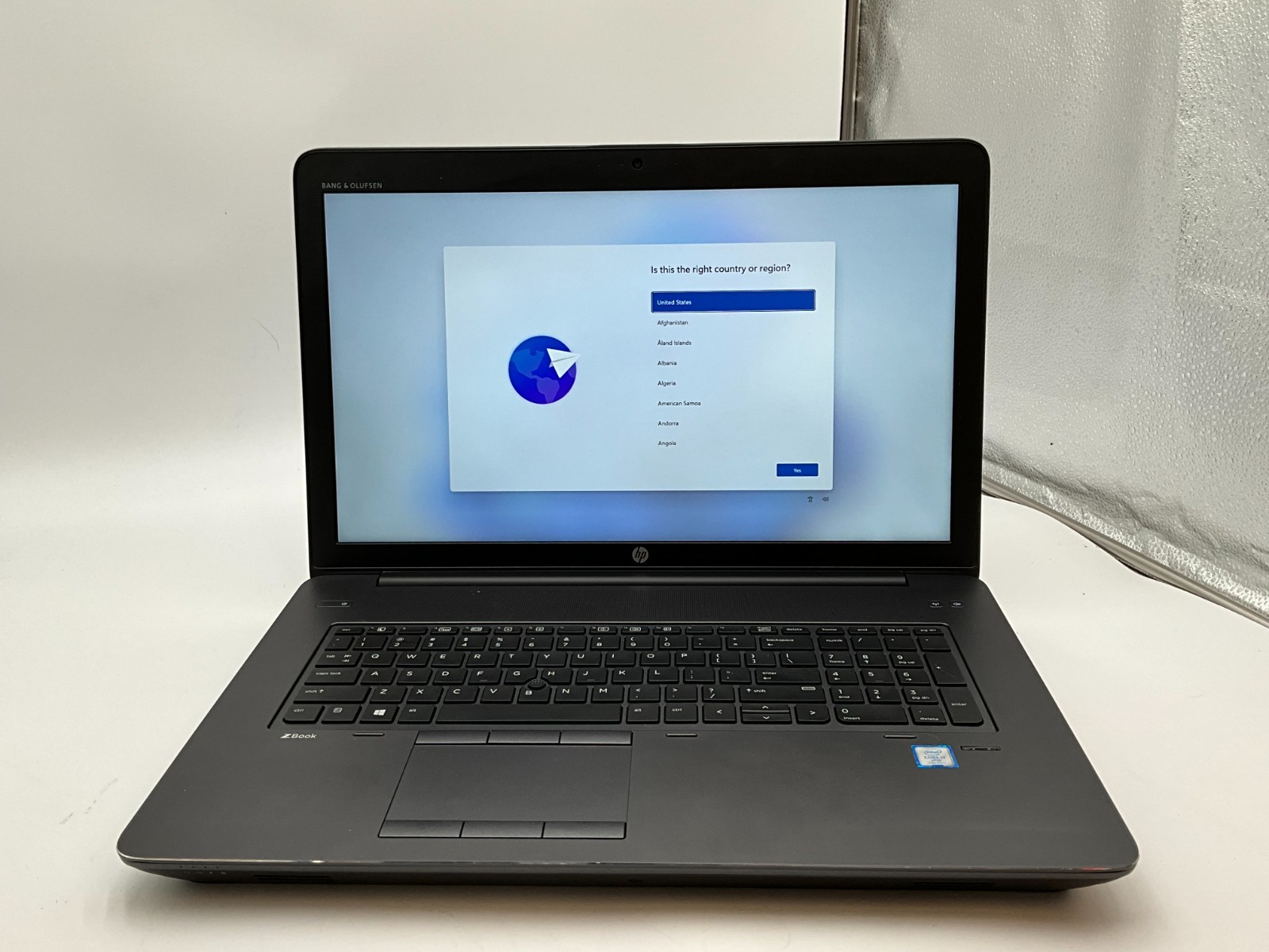 HP Zbook 17 G4 4SX21US i7-7820HQ 64GB 2x1TB Quadro P5000 W11 CND837B07R