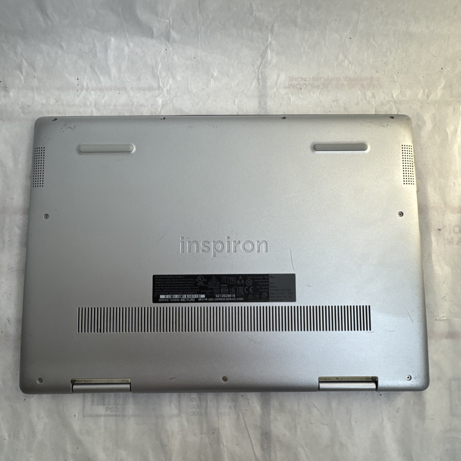 Dell Inspiron 5491 2 In 1 Intel Core i7-10510U @1.80GHz 8GB RAM 500GB SSD W11P