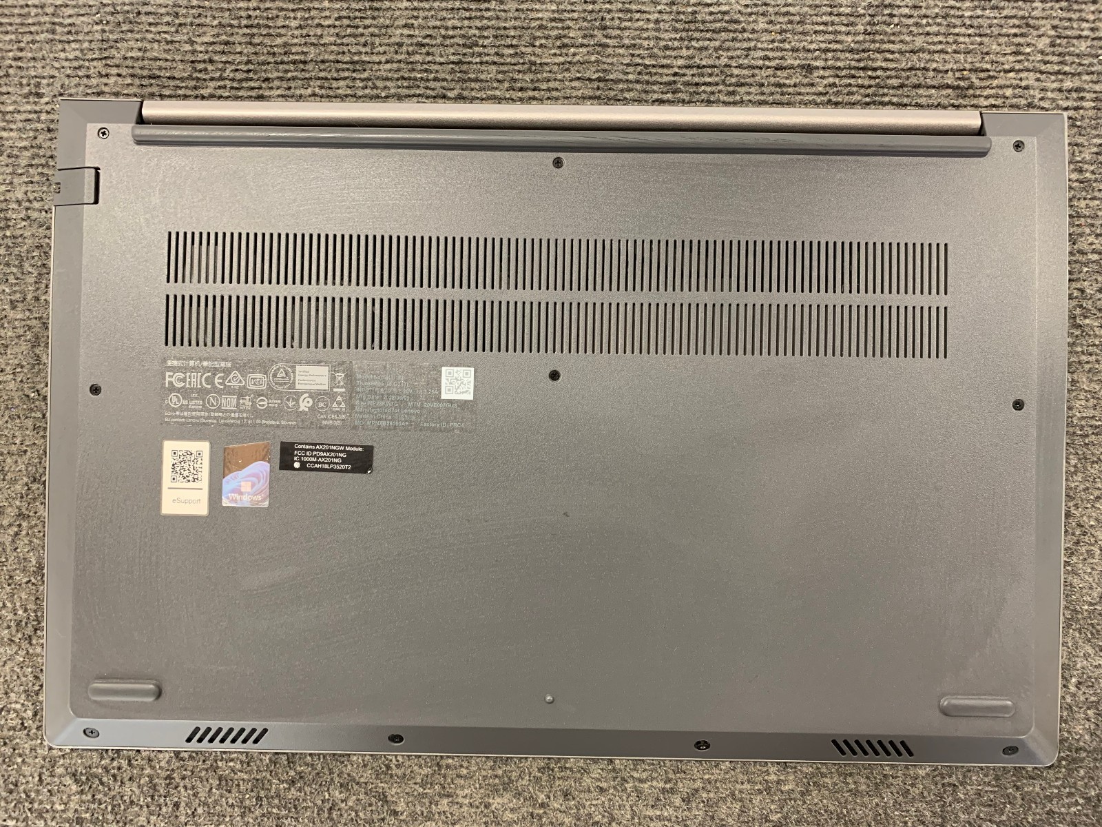 Lenovo ThinkBook 15 G2 ITL 15.6″ i7-1165G7 8GB RAM, No Storage, Remote Managed
