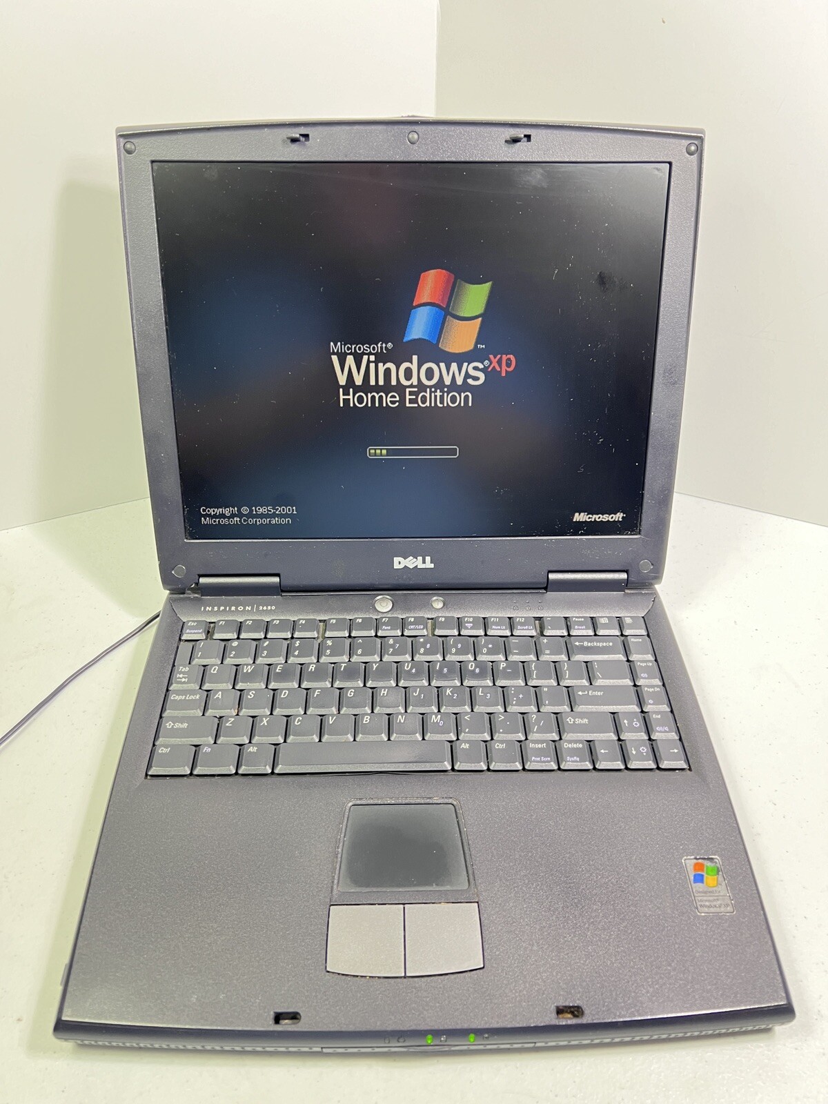 Dell Inspiron 2650 Pentium 4-M 1.8GHz 384MB Ram 30GB HDD 2002 Vintage Laptop