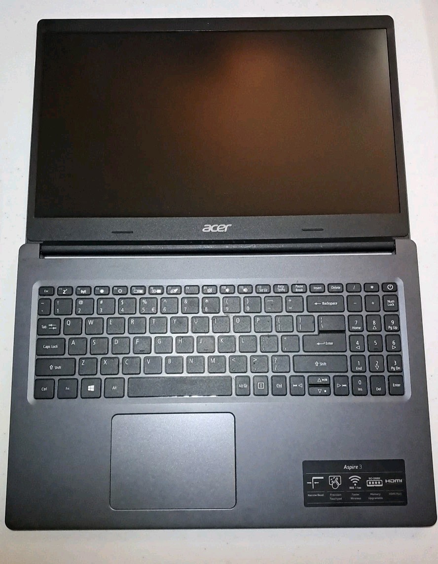 Acer Aspire 3 A315-23 N18Q13 Laptop Untested No Charger For Parts Repair
