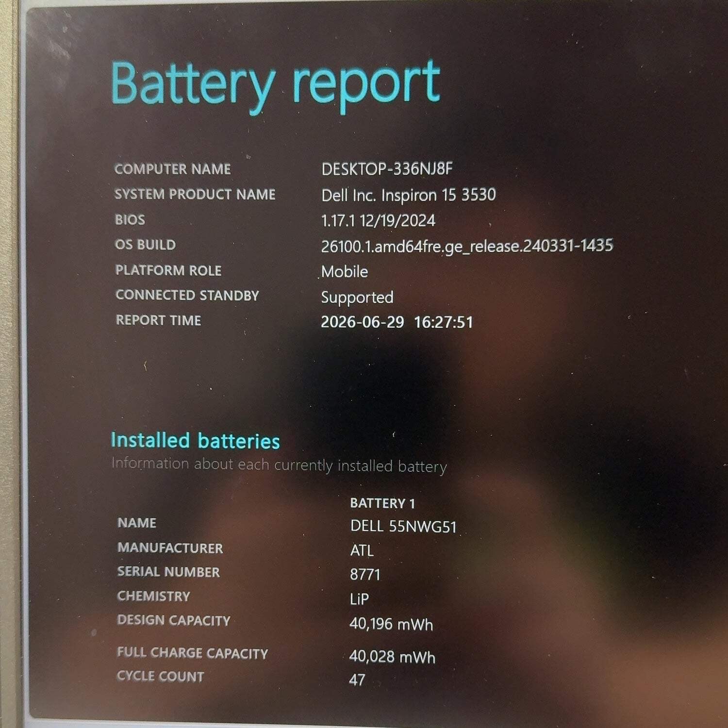 Dell Inspiron 3530 15.6″ i7-1355U 1.7GHz 16GB RAM 1TB SSD