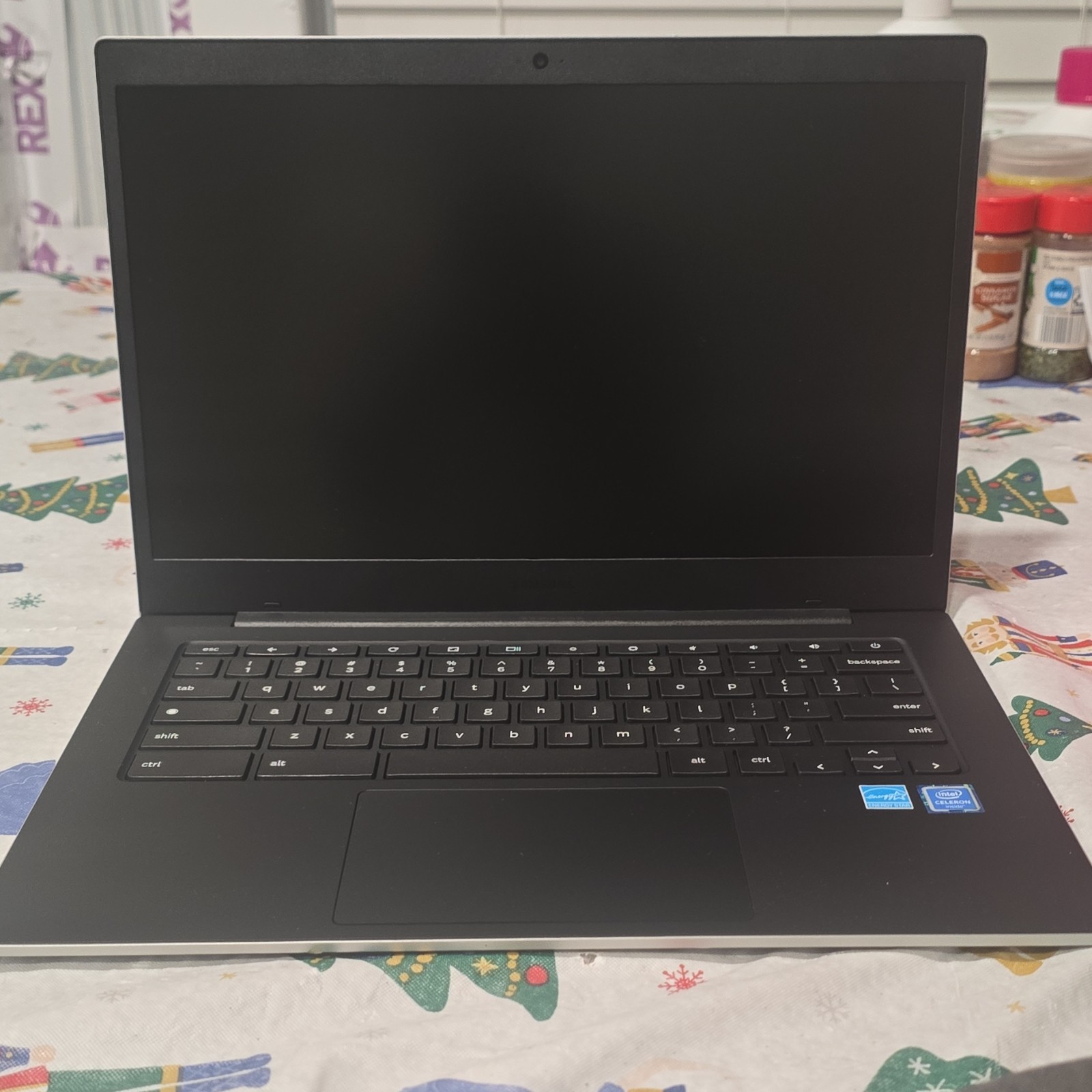 Samsung Chromebook Intel Celeron Chrome OS Silver Built-in Webcam Wi-Fi