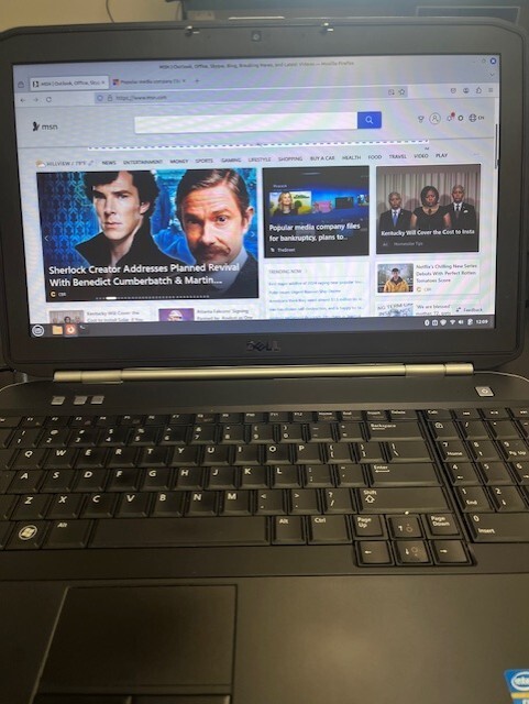 Dell Laptop Linux Mint Cinnamon 8GB Ram,New Fast 256GB SSD, New Battery, Bin A