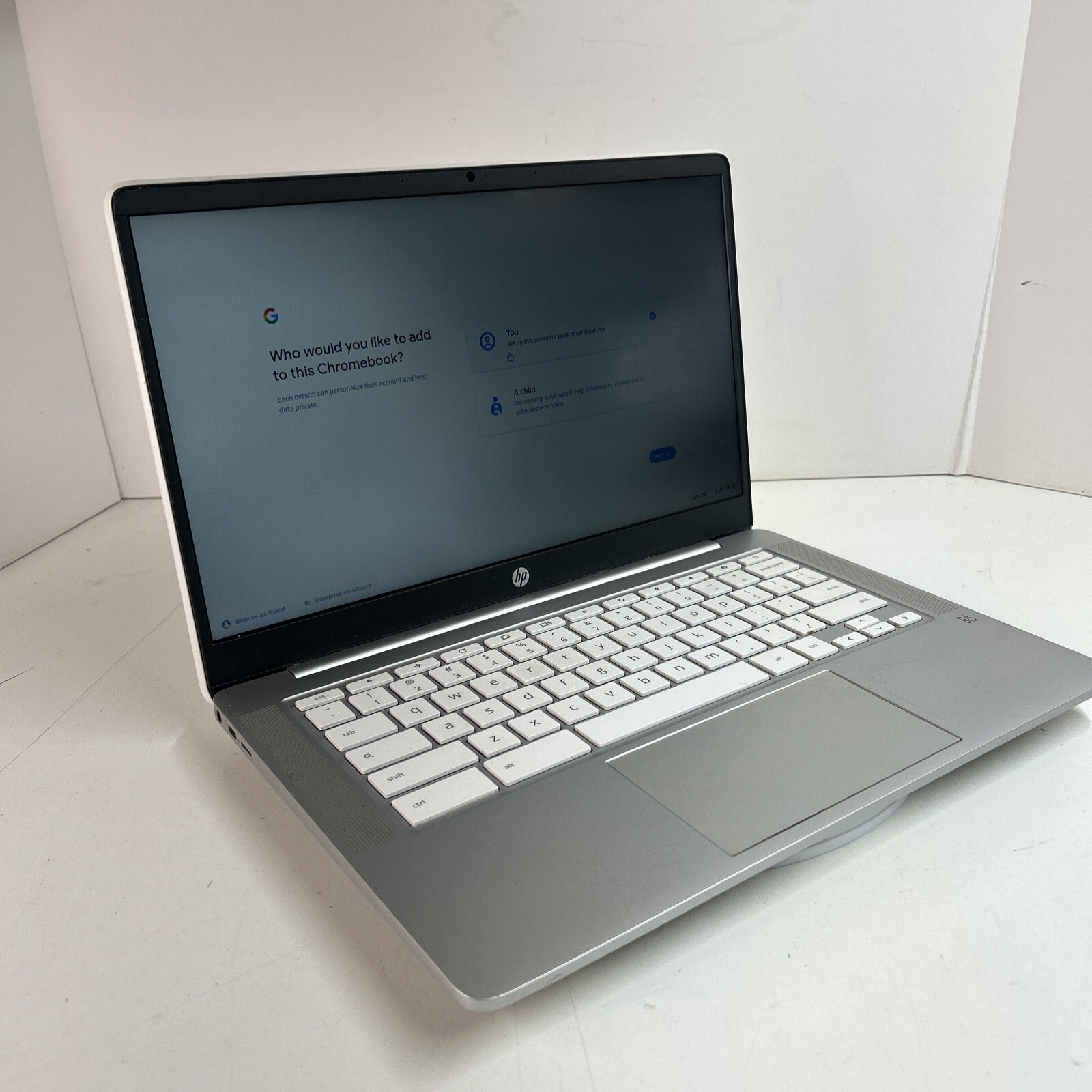 HP Chromebook 14″ Intel Pentium N5030 4GB RAM 64GB eMMC Chrome OS 14A-NA0022OD