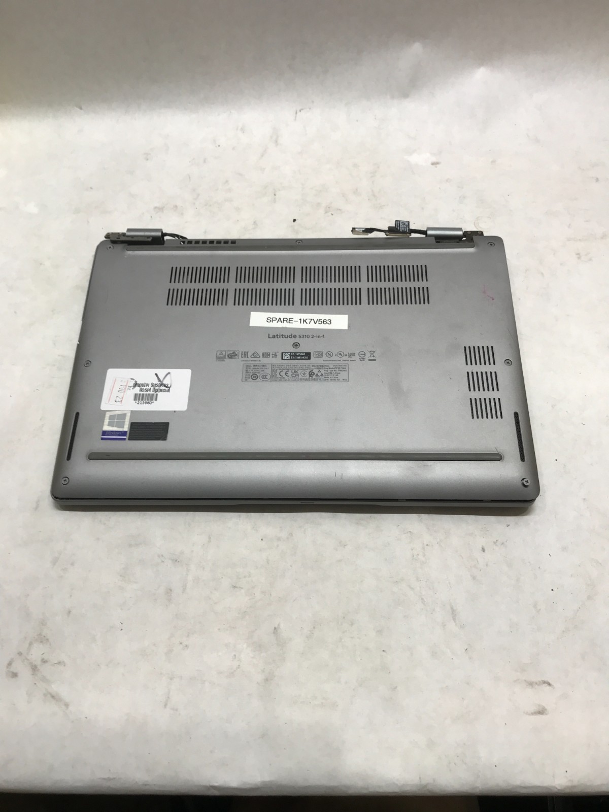 Dell Latitude 5310 2in1 13″ Chassis + Cracked Screen ONLY – NO MOTHERBOARD! – DW