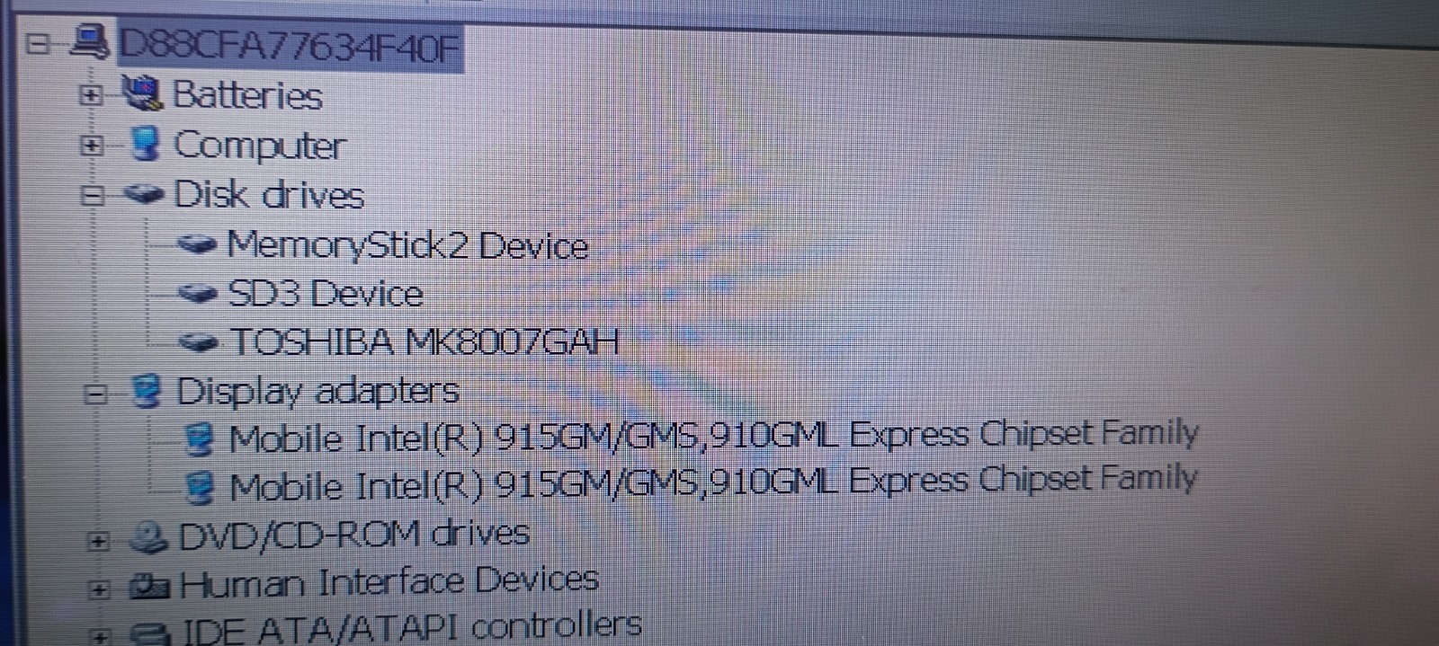 Sony VAIO Serie VGN – TX750 Model PCG – 4G1L Personal Computer Windows xp. READ