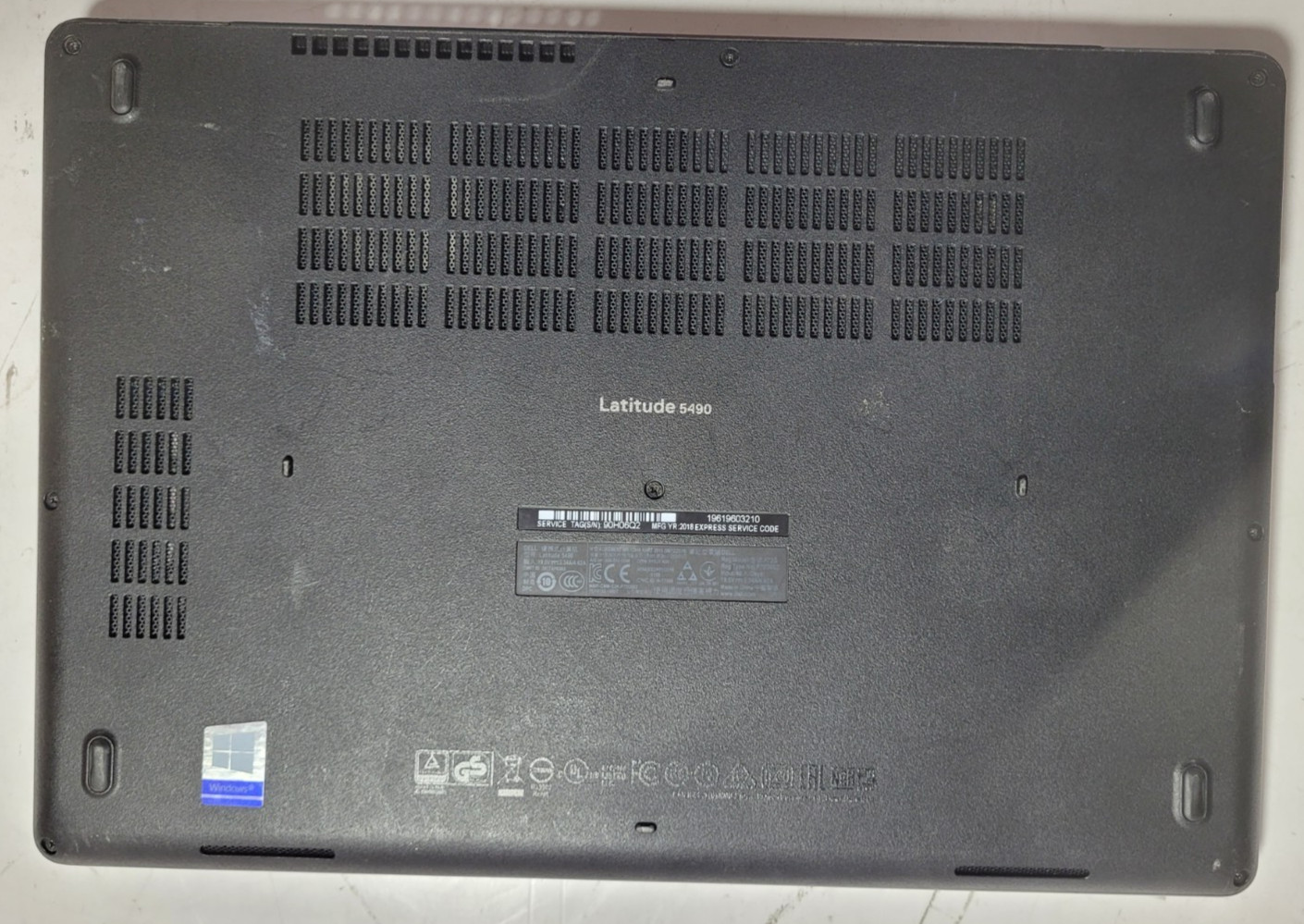 Dell Latitude 5490 w/i5 7th Gen, 14″ Laptop *READ for Parts/Repair #0332