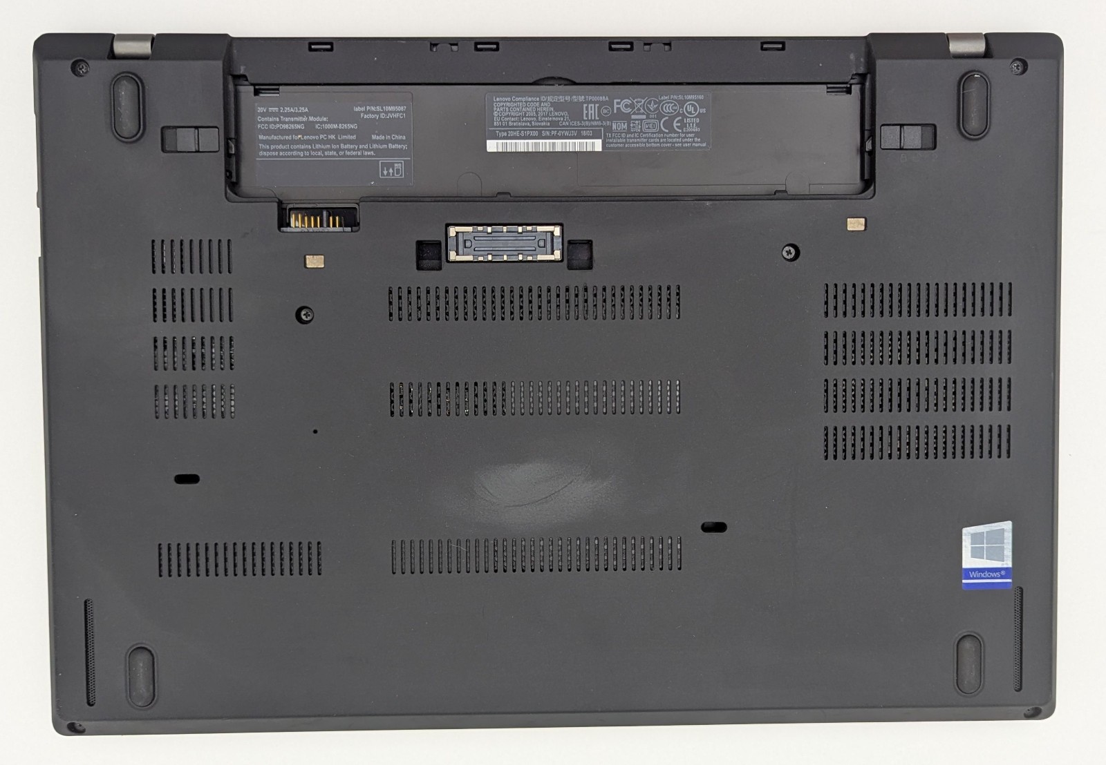 Incomplete Lenovo ThinkPad T470 14″ Touch Laptop Intel i5-7300U 2.60GHz 8GB RAM