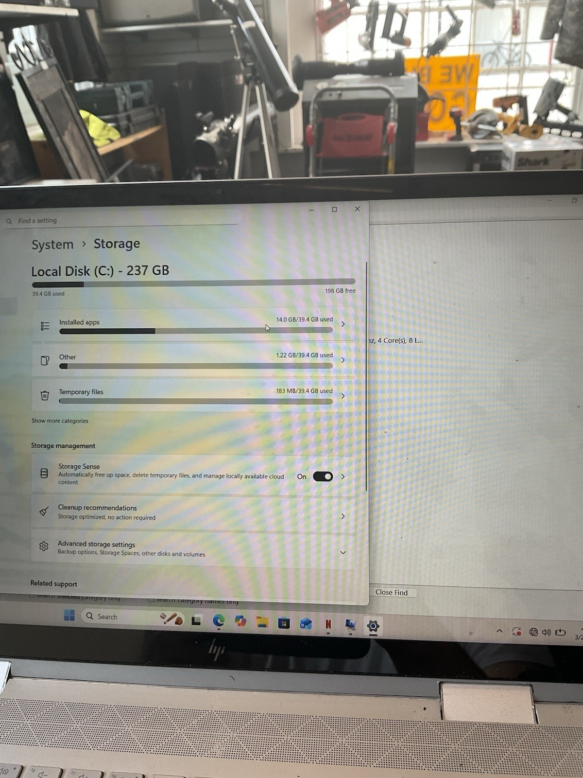 HP ENVY x360 15m 8GB RAM, 256GB SSD, 11th Gen Core i5, Win 11, READ