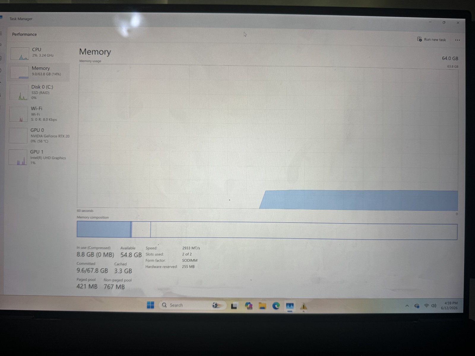 Dell XPS 17 9700 | i9 64GB RAM 2TB SSD RTX 2060 4k| No Battery| Boots on Charger