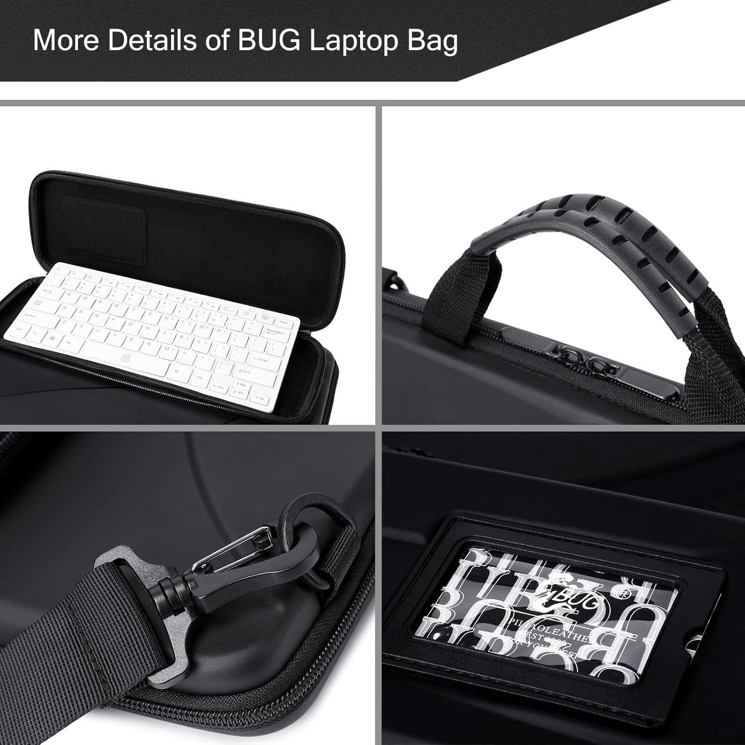 Foldable Laptop Sun Shade Bag 14.2-15.6 Inch, Protective Sleeve Case with Hood