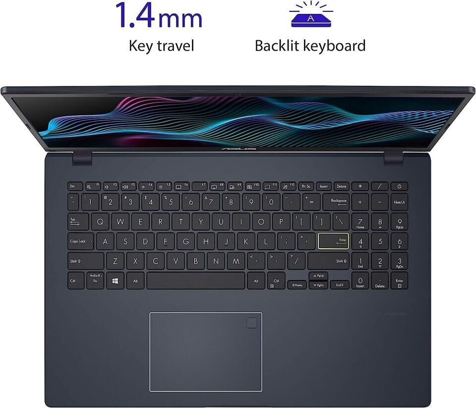 ASUS 15.6″ FHD Laptop, Intel Celeron, 4GB RAM, 128GB eMMC, Win11, L510MA-WS05