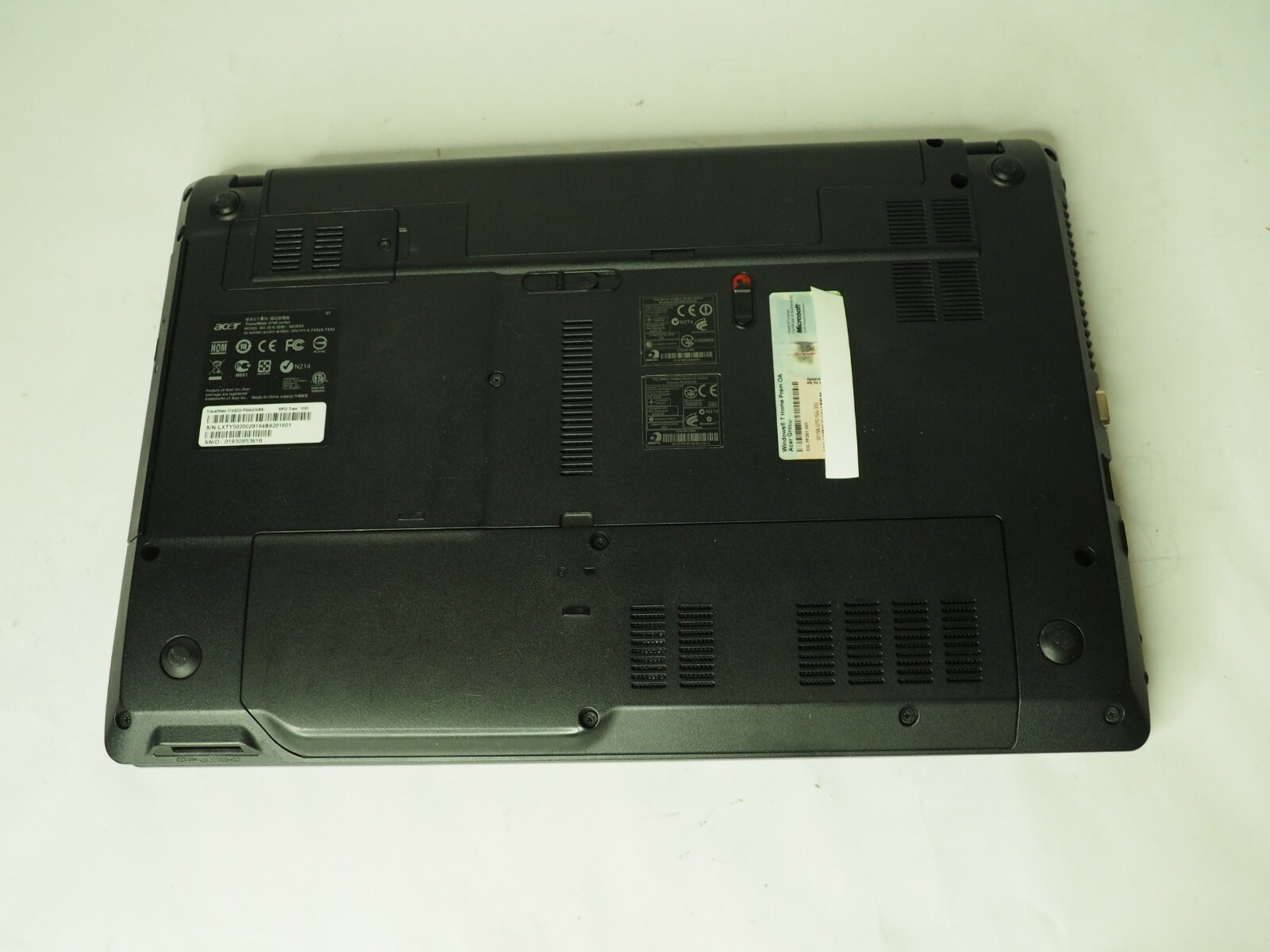 Acer Travelmate 5740 15.6″ Intel Pentium P6000@1.87GHz 4GB RAM 500GB HDD read