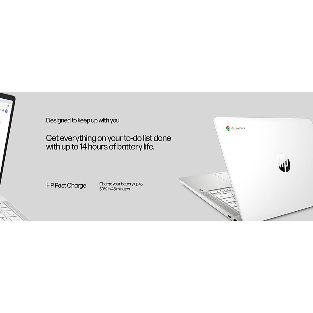 Hewlett Packard Chromebook 14ANA0240NR 14″ Touchscreen Laptop, 4GB RAM/64GB SSD,