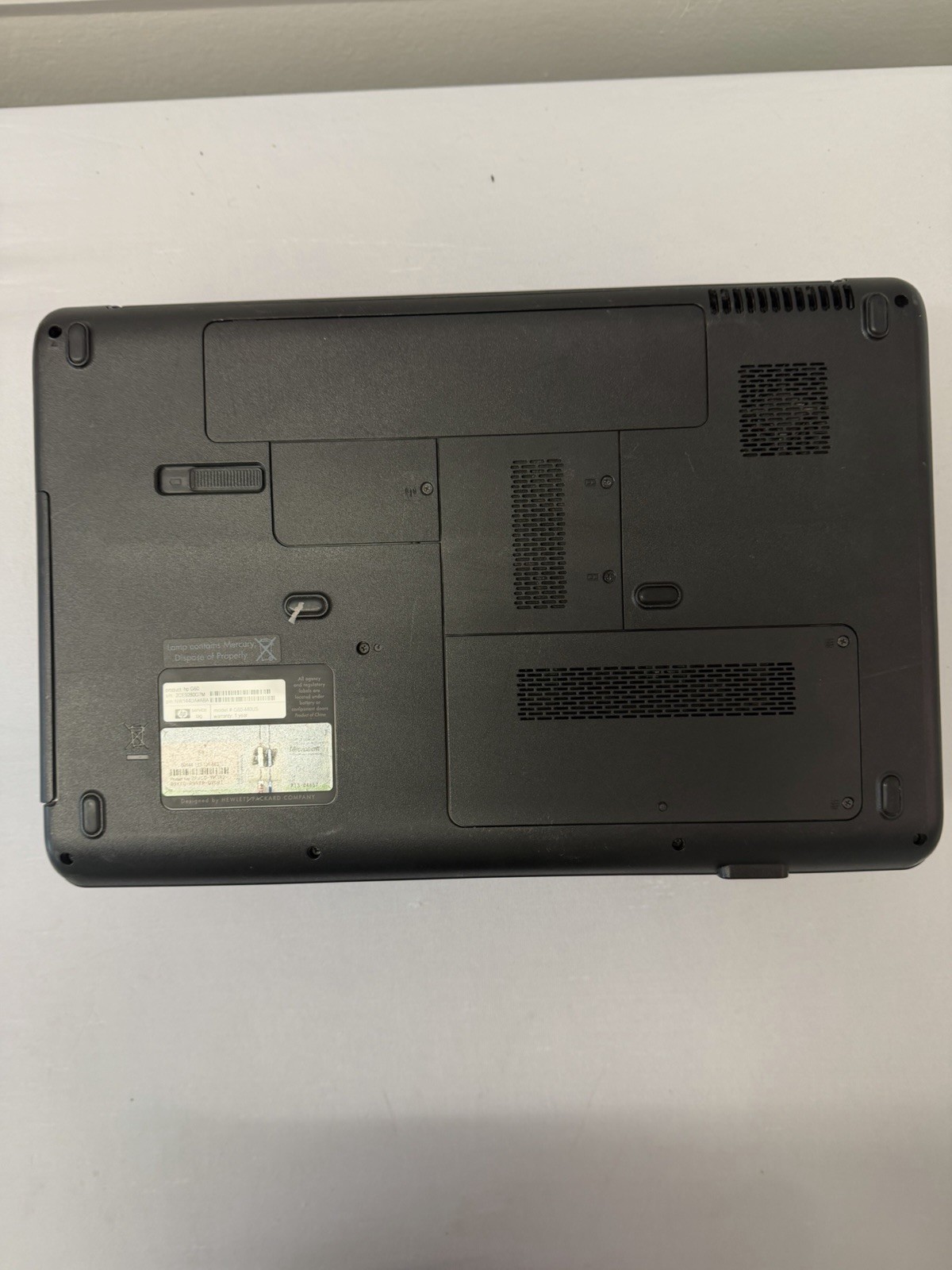 HP Notebook G60 Laptop – Good Screen – Intel Pentium T4300 – Read Des