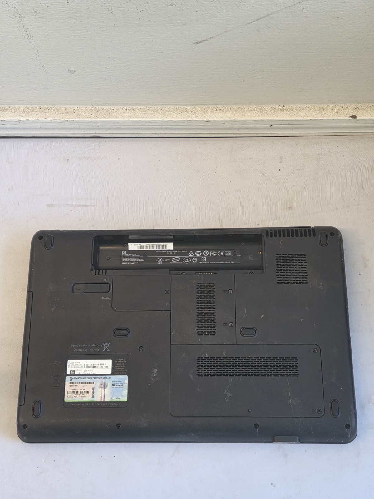 HP Notebook G60-120US Laptop – AMD Turion RM-70 – 3GB RAM NO BATT – Parts – READ
