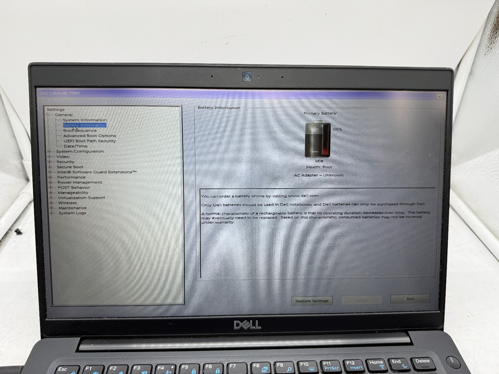 Dell Latitude 7390 i5-8350U 8GB RAM 256GB SSD (READ)