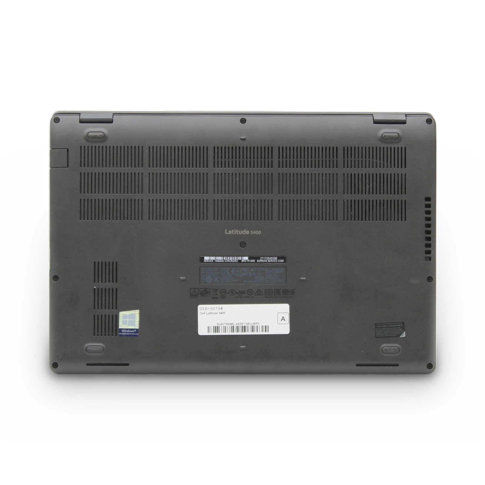 Dell Latitude 5400 14in i5-8365U 8GB No Drive, OS, Power Cord Grade A