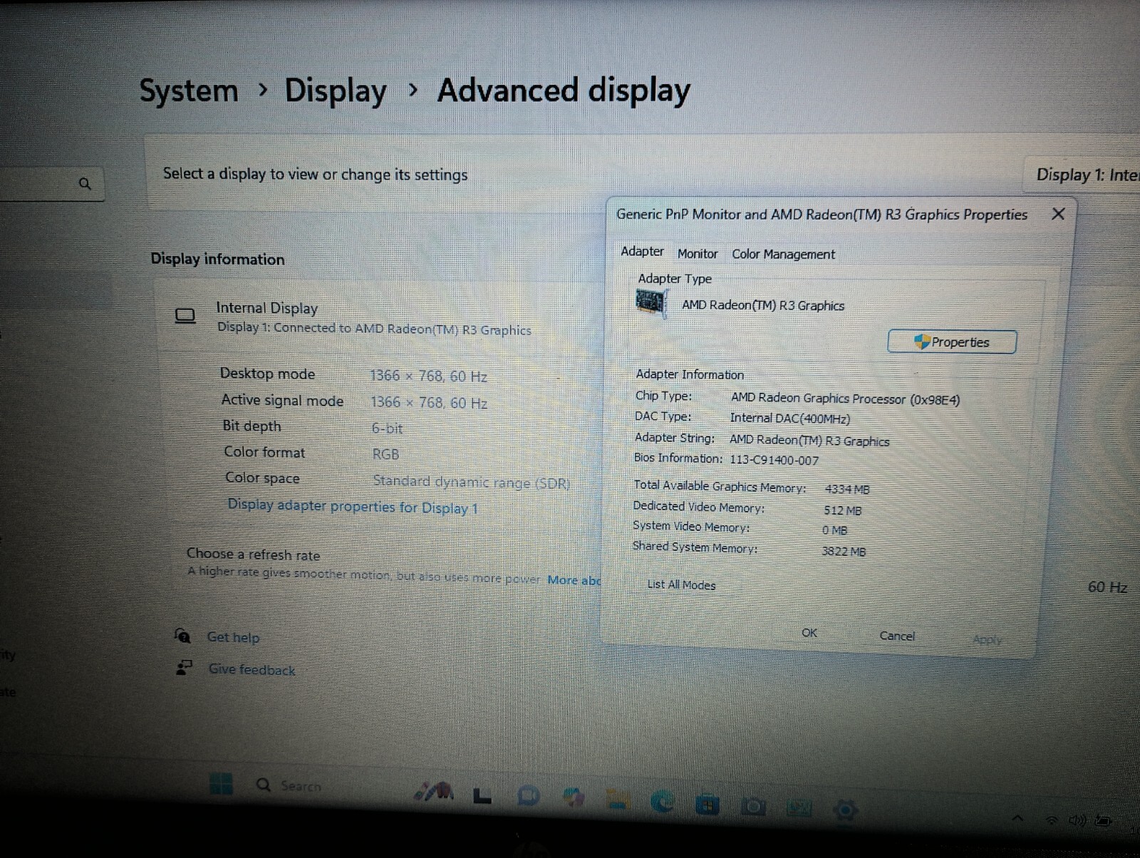 10211 HP 255 G7 w/charger.Radeon R3.8GB.128GB M.2.15.6″.Radeon Graphics.W11 Pro