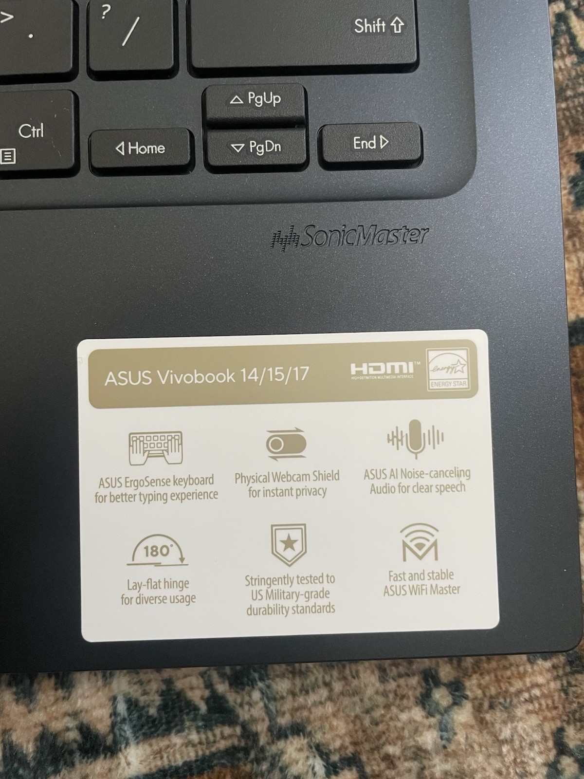 ASUS – Vivobook 14 14″ FHD Laptop – Intel Core i3-1315U w/ 8GB Memory 128GB SSD