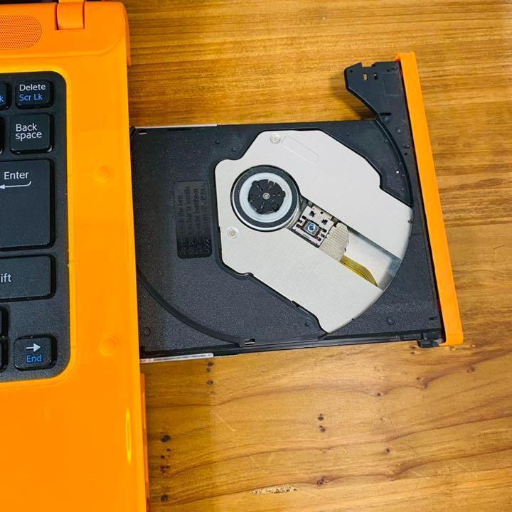 Vaio orange Win11 installed new SSD240 8GB corei5 auxiliary machine set