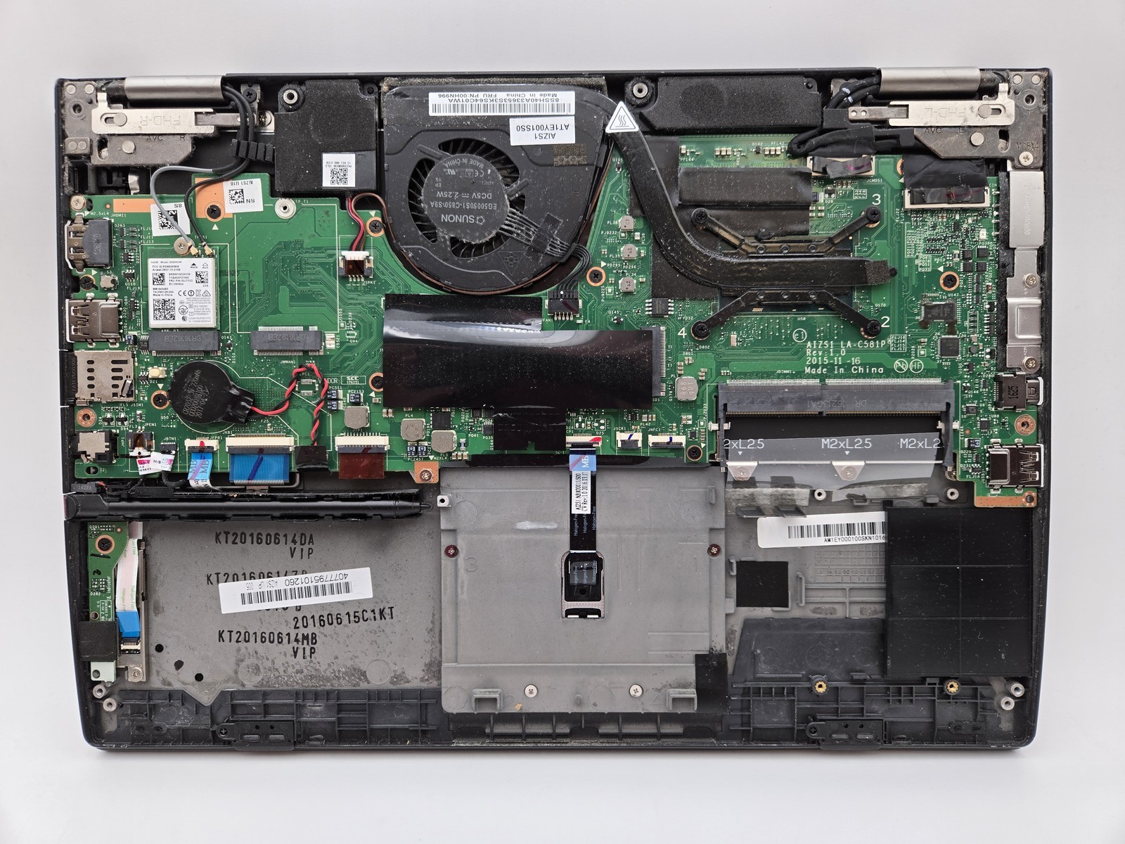 Lenovo ThinkPad Yoga 260 2in1 12″ FHD Touch I7-6500U Motherboard Palmrest *READ*