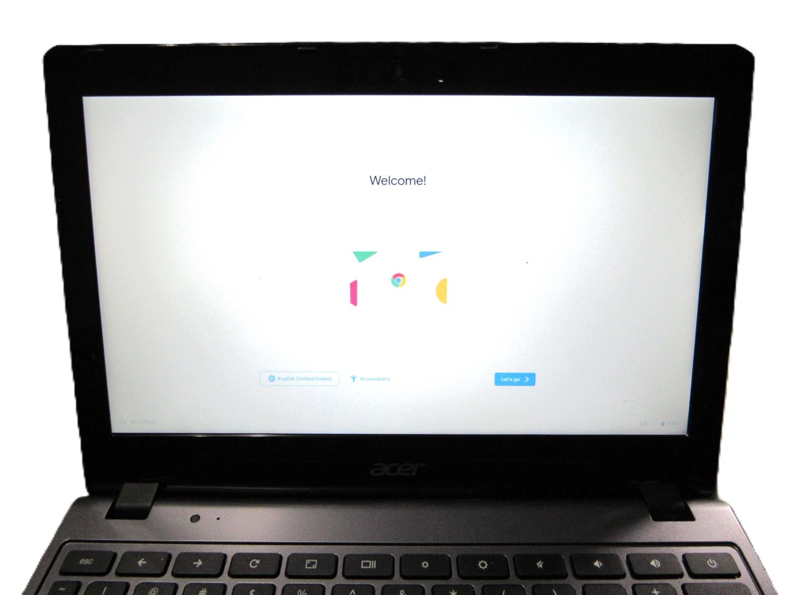 VG+-ACER CHROMEBOOK C720-2800 (16GB SSD, Intel Celeron, 1.40 GHz, 4GB)