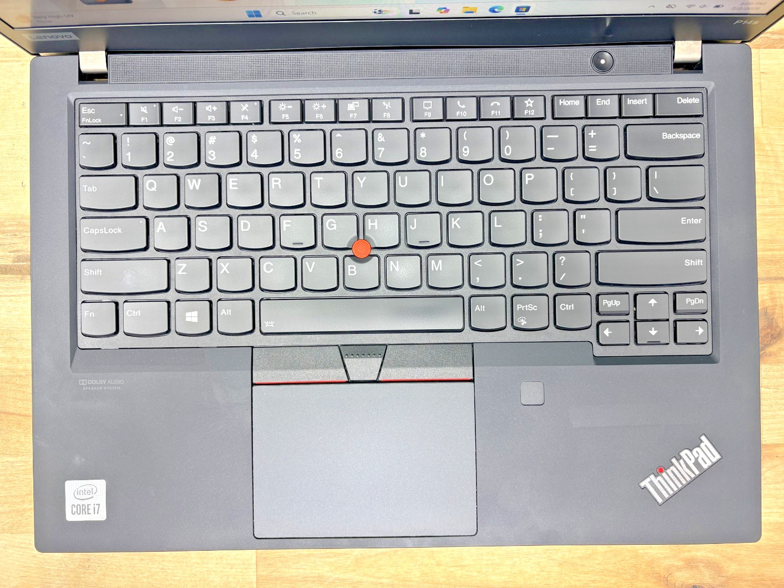 Lenovo ThinkPad P14s Intel i7-10th Gen 1.80GHz 32GB RAM 512GB SSD Win 11 Pro*