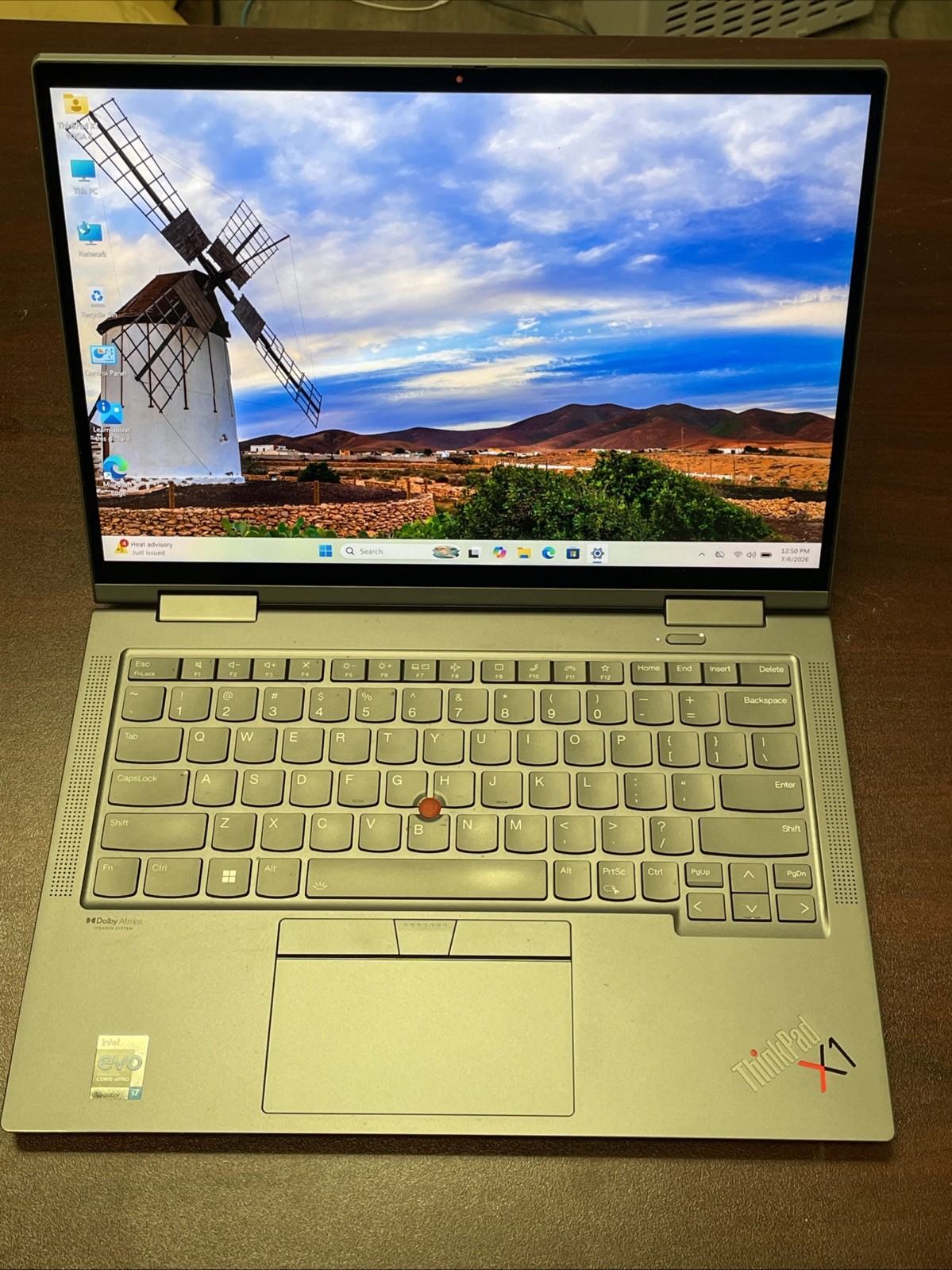 Lenovo ThinkPad X1 Yoga Gen 6 Evo i7-1185G7 16GB 256GB 4K Touch Pen Win11