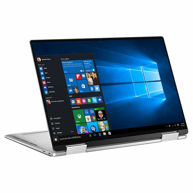 NEW Dell XPS 13 2-in-1 Touchscreen 4K UHD Tablet Laptop XPS7390-7909SLV-PUS i7