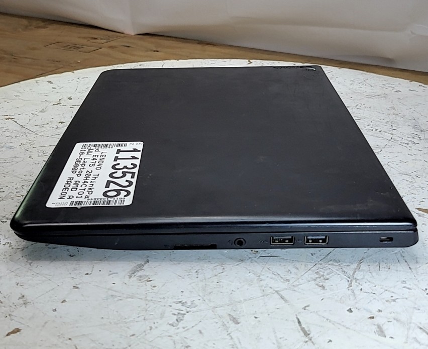 LENOVO ThinkPad E475 20H4CTO1WW Laptop AMD A10-9600P RADEON R5 8GB 256GB