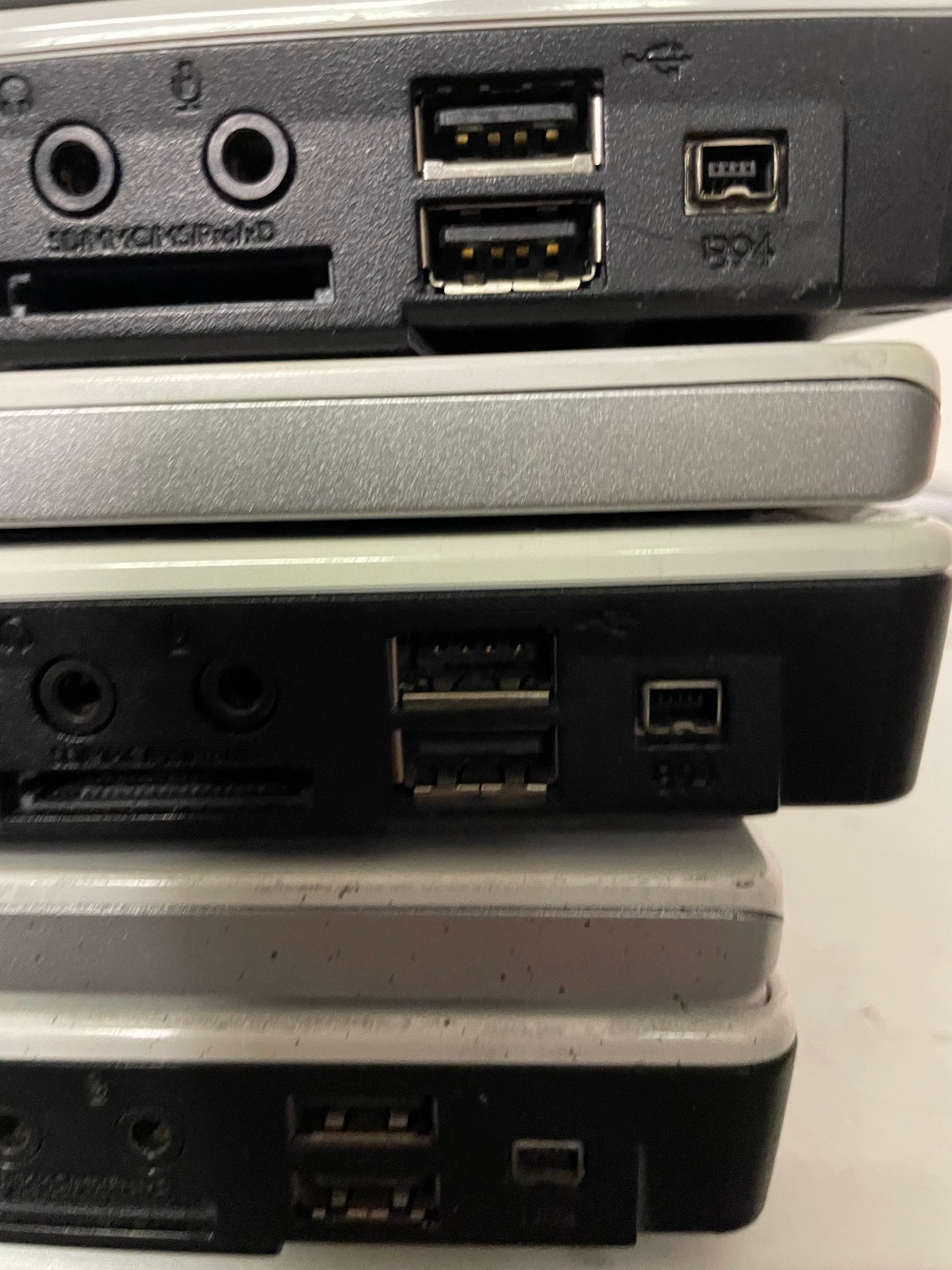 Lot of 6 Dell – 3 Inspiron E1505, 3 Inspiron 6000 NO HDD have RAM Wholesale lot