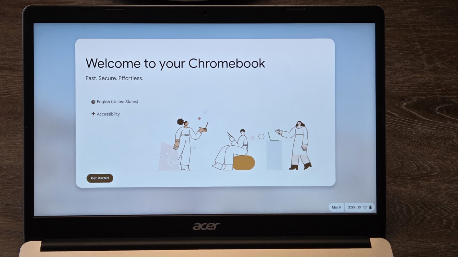 Acer Chromebook Chrome OS CB315-CH 15.6″ Screen